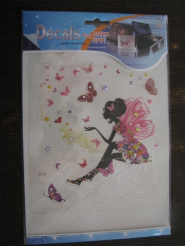 Tab n Laptop Sticker (Butterfly Girl)